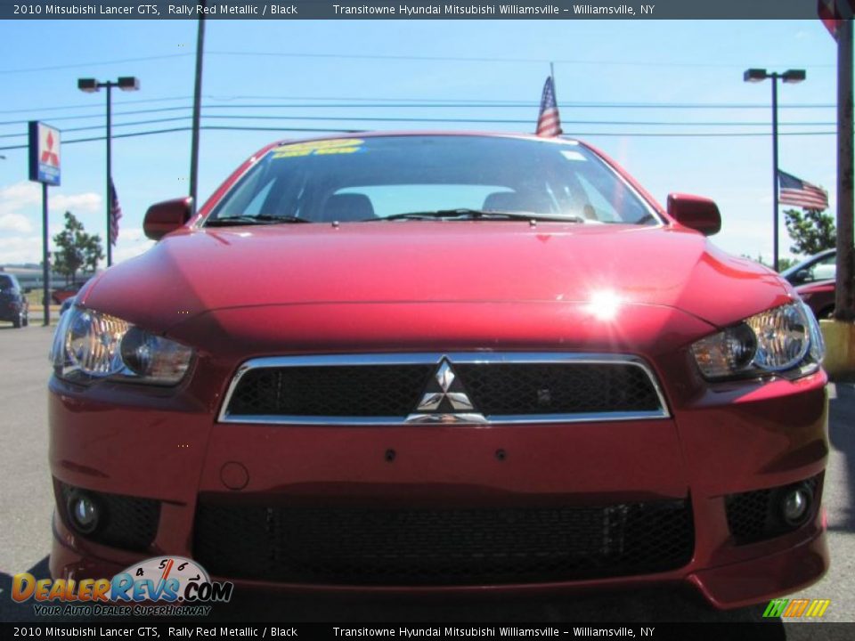 2010 Mitsubishi Lancer GTS Rally Red Metallic / Black Photo #21