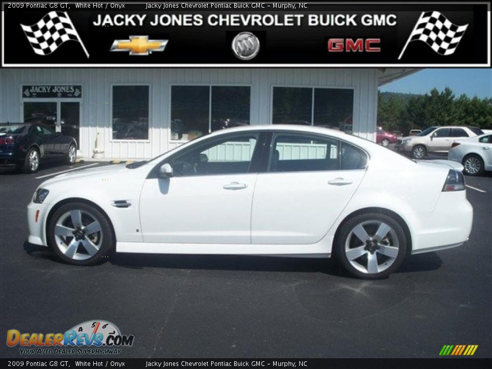 2009 Pontiac G8 GT White Hot / Onyx Photo #1