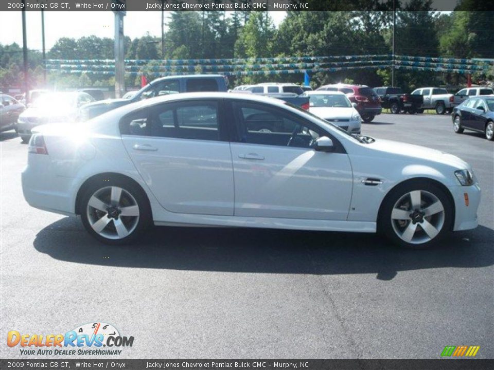 2009 Pontiac G8 GT White Hot / Onyx Photo #5