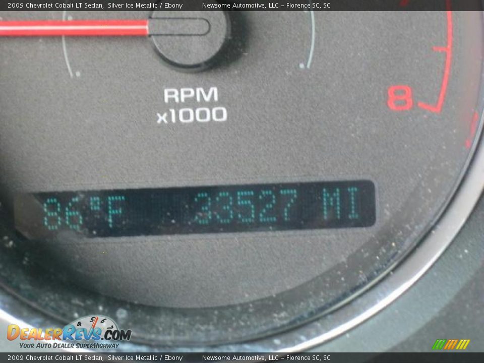 2009 Chevrolet Cobalt LT Sedan Silver Ice Metallic / Ebony Photo #6