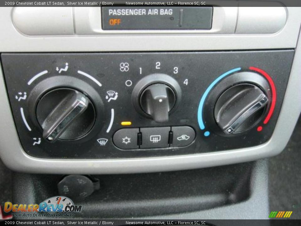 2009 Chevrolet Cobalt LT Sedan Silver Ice Metallic / Ebony Photo #9