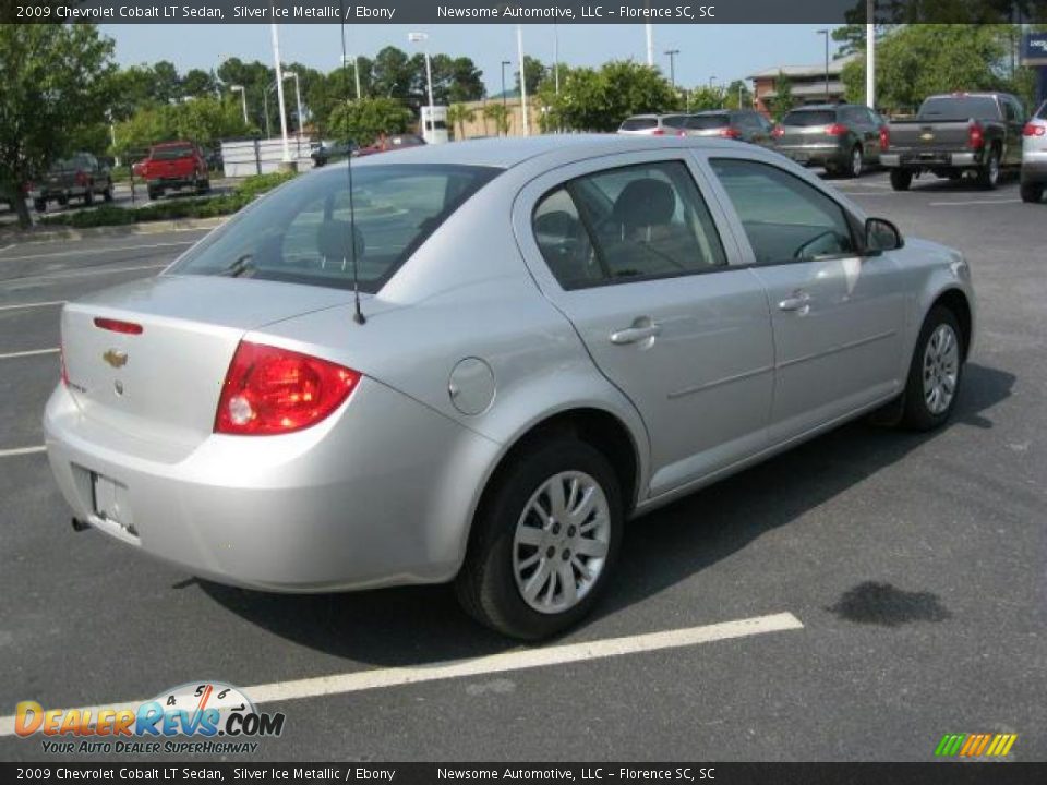 2009 Chevrolet Cobalt LT Sedan Silver Ice Metallic / Ebony Photo #25
