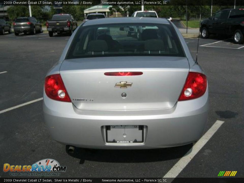 2009 Chevrolet Cobalt LT Sedan Silver Ice Metallic / Ebony Photo #26