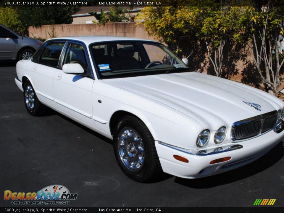 2000 Jaguar XJ XJ8 Spindrift White / Cashmere Photo #2