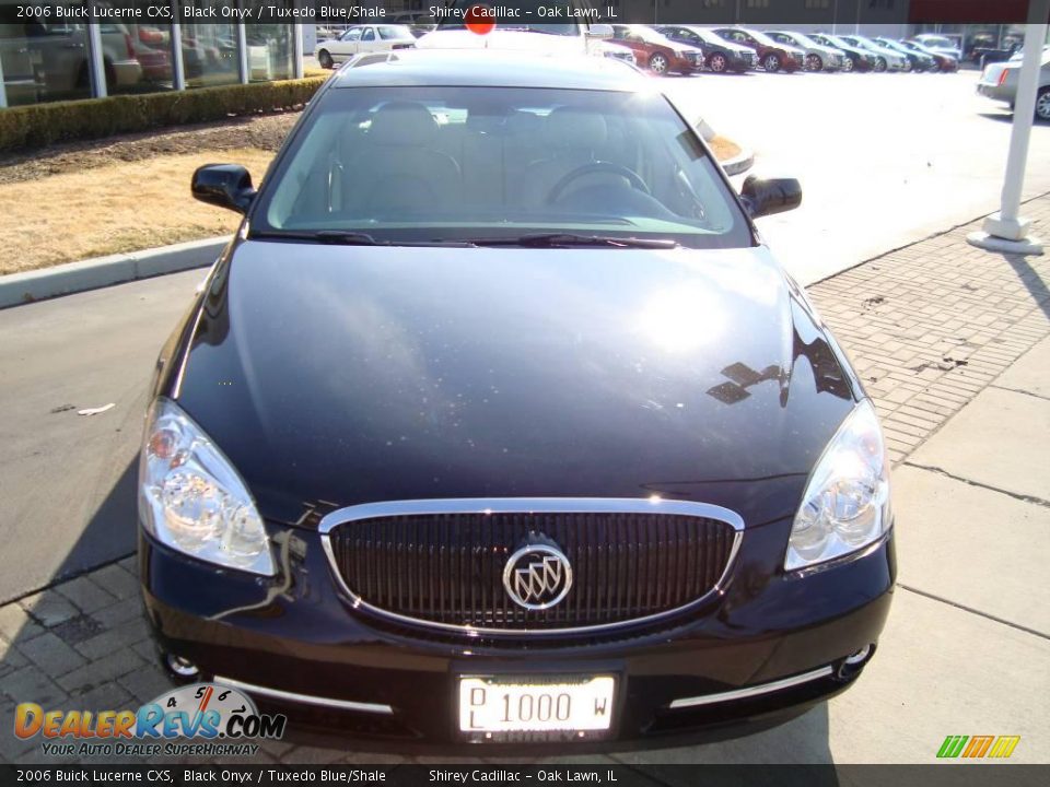 2006 Buick Lucerne CXS Black Onyx / Tuxedo Blue/Shale Photo #2