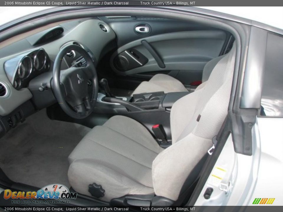 2006 Mitsubishi Eclipse GS Coupe Liquid Silver Metallic / Dark Charcoal Photo #4