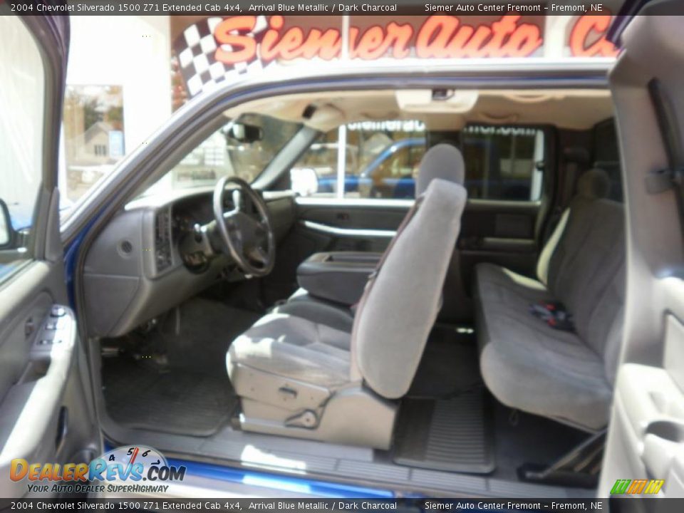 2004 Chevrolet Silverado 1500 Z71 Extended Cab 4x4 Arrival Blue Metallic / Dark Charcoal Photo #3