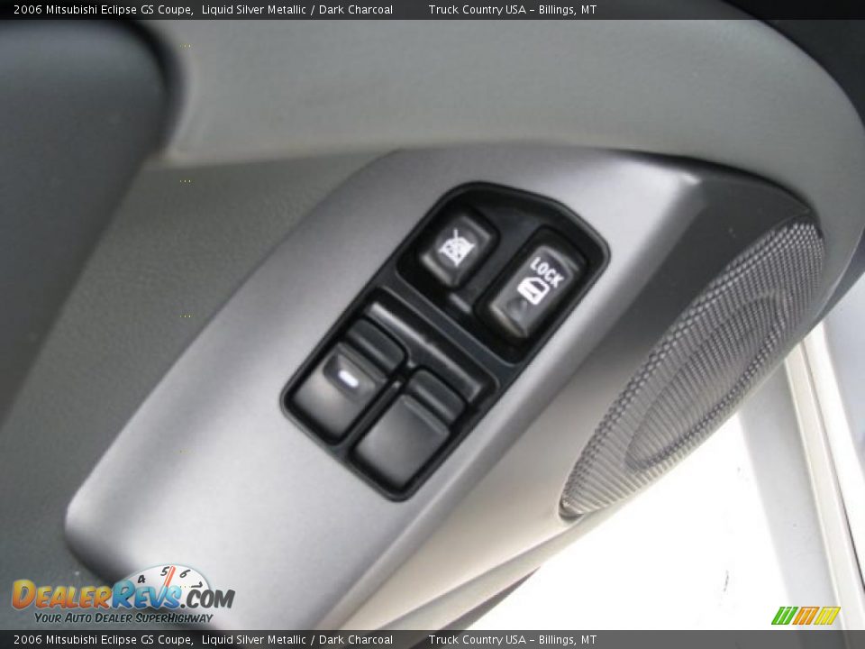 2006 Mitsubishi Eclipse GS Coupe Liquid Silver Metallic / Dark Charcoal Photo #10