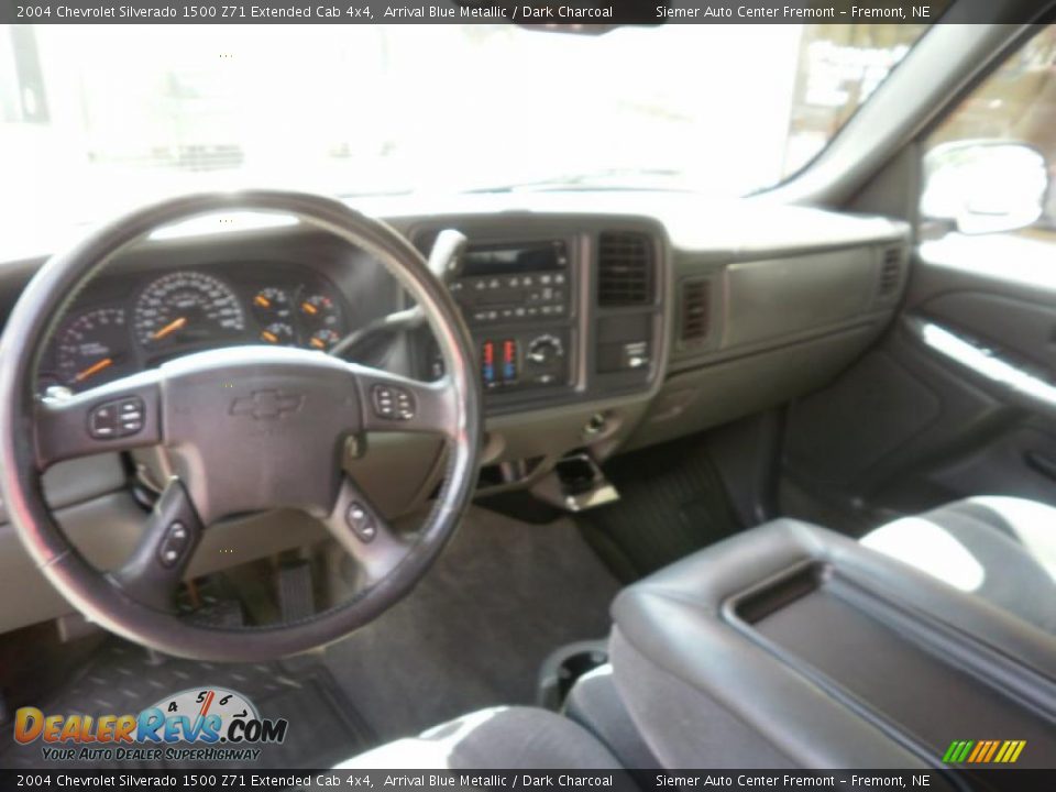 2004 Chevrolet Silverado 1500 Z71 Extended Cab 4x4 Arrival Blue Metallic / Dark Charcoal Photo #5