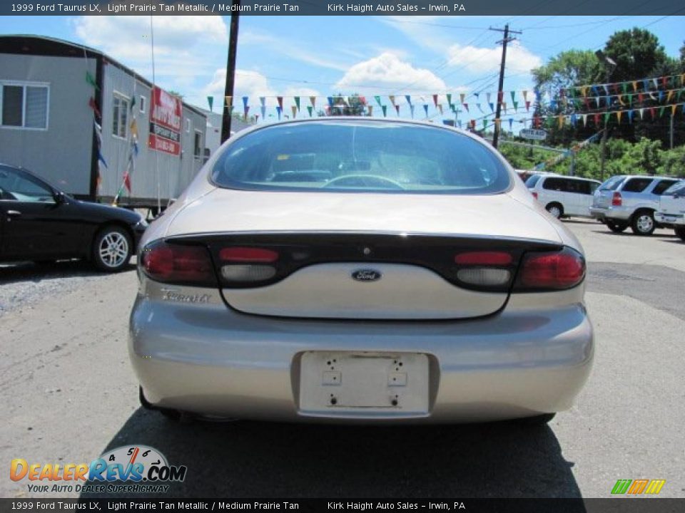 1999 Ford Taurus LX Light Prairie Tan Metallic / Medium Prairie Tan Photo #4