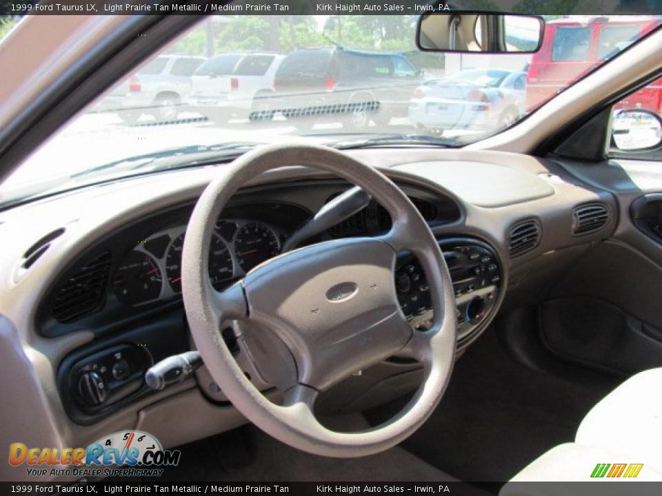 1999 Ford Taurus LX Light Prairie Tan Metallic / Medium Prairie Tan Photo #6