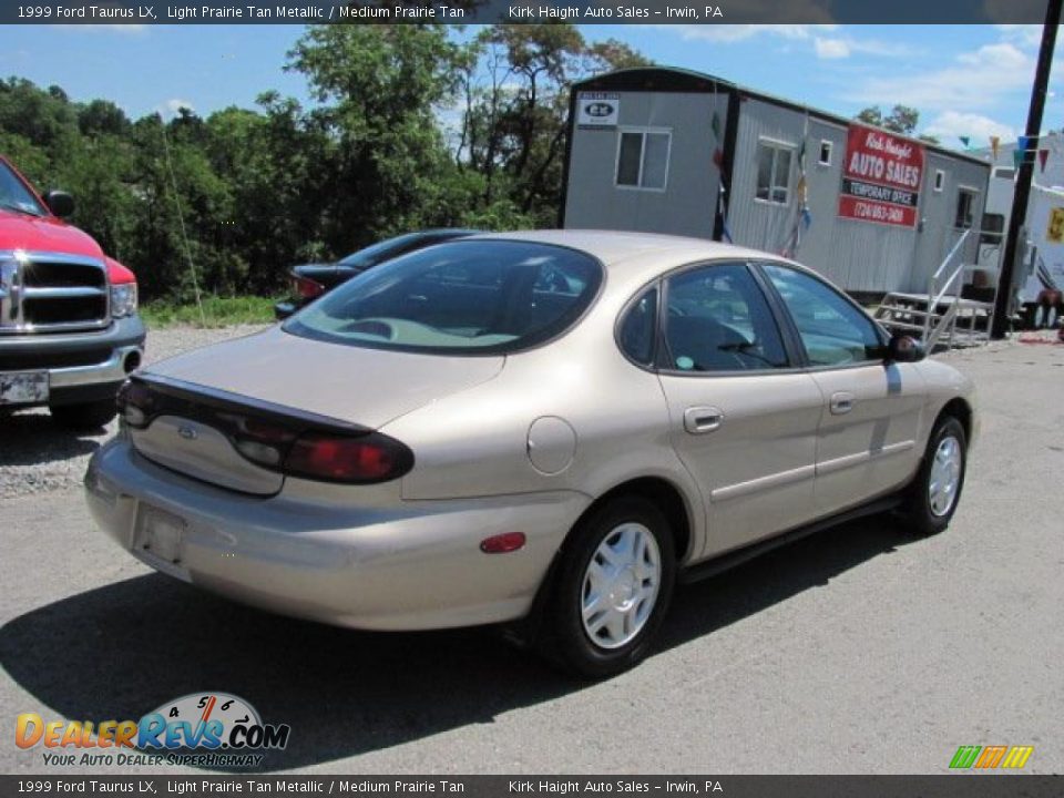 1999 Ford Taurus LX Light Prairie Tan Metallic / Medium Prairie Tan Photo #10