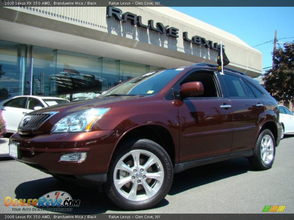 2008 Lexus RX 350 AWD Brandywine Mica / Black Photo #1
