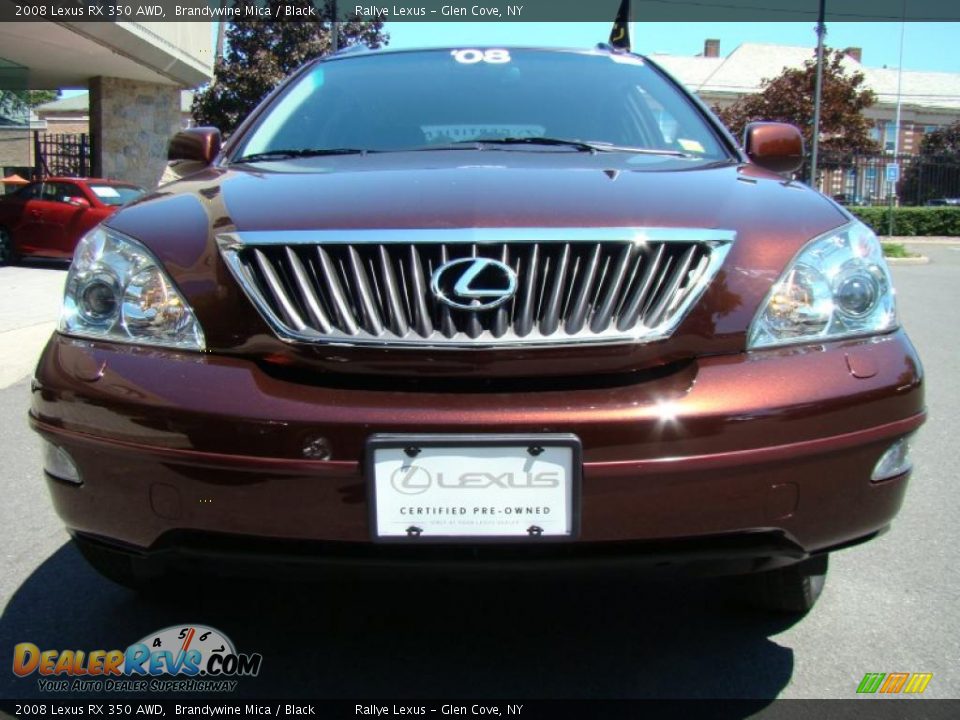 2008 Lexus RX 350 AWD Brandywine Mica / Black Photo #2