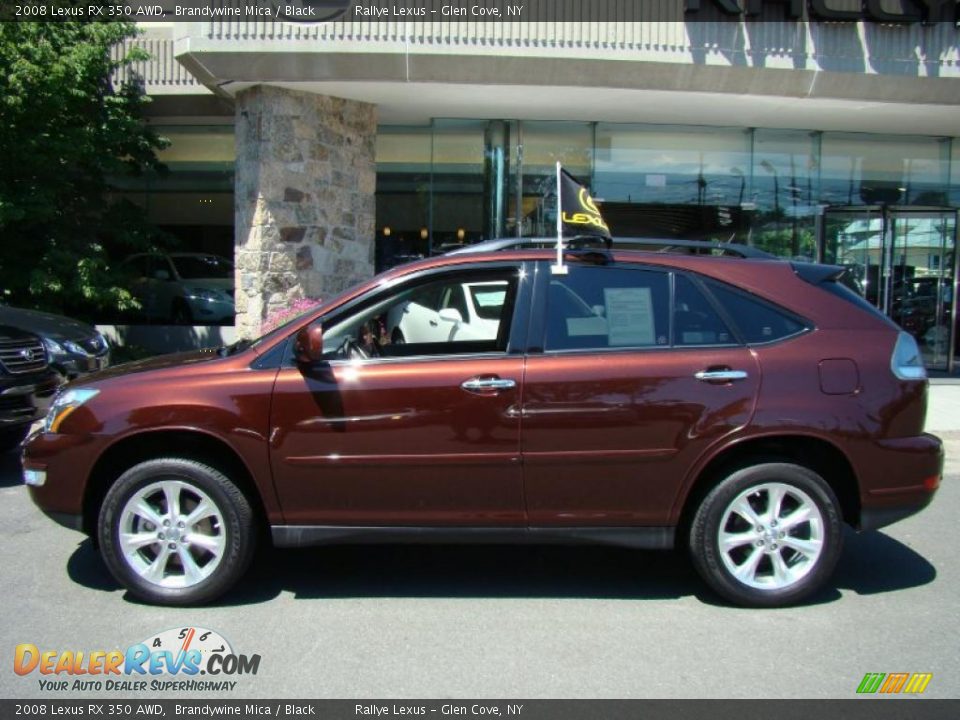 2008 Lexus RX 350 AWD Brandywine Mica / Black Photo #3