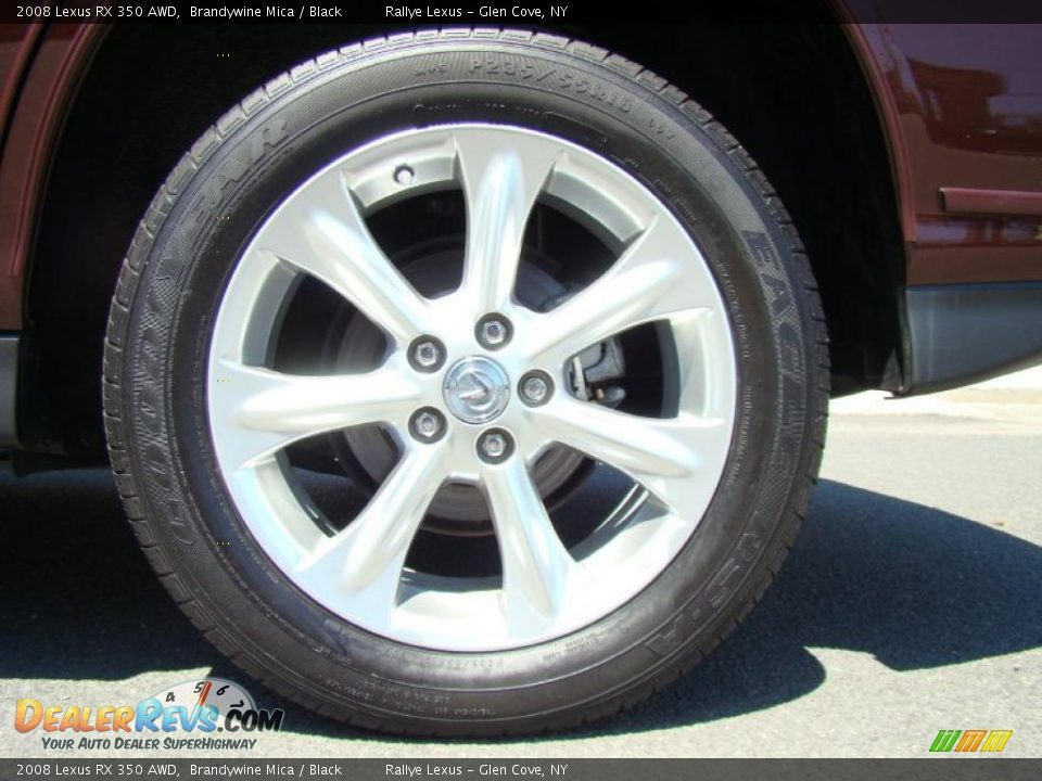 2008 Lexus RX 350 AWD Brandywine Mica / Black Photo #6