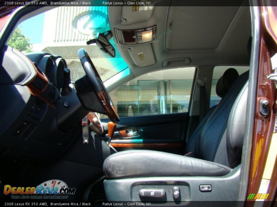 2008 Lexus RX 350 AWD Brandywine Mica / Black Photo #9