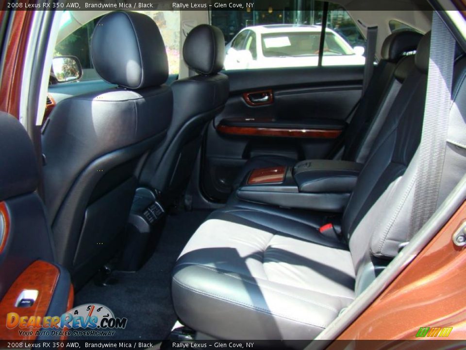 2008 Lexus RX 350 AWD Brandywine Mica / Black Photo #12