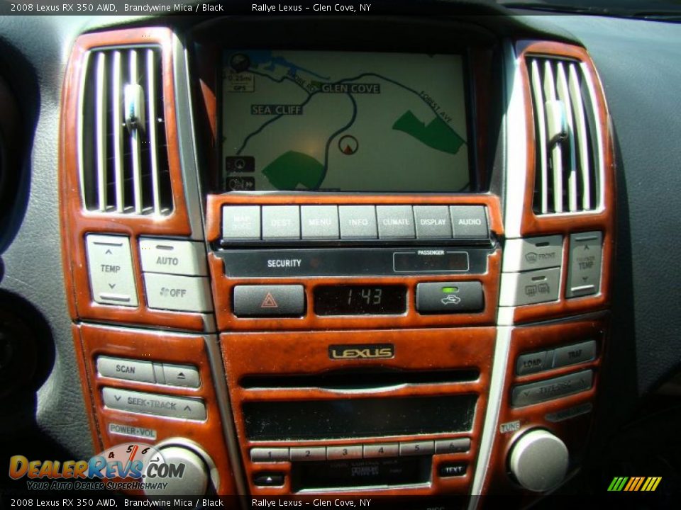 2008 Lexus RX 350 AWD Brandywine Mica / Black Photo #13