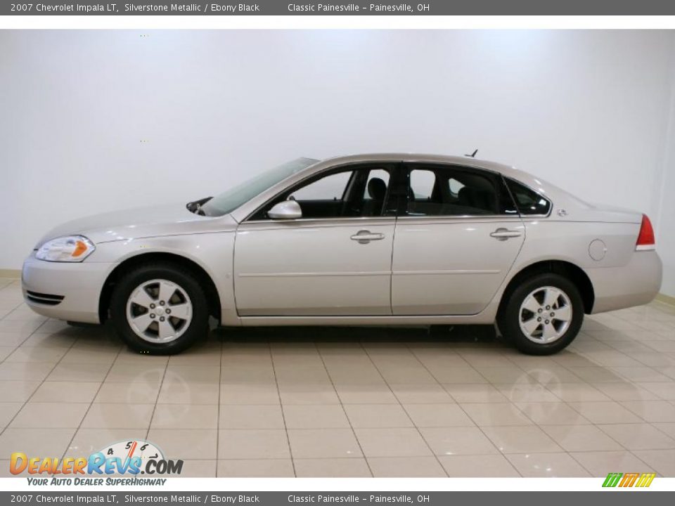 2007 Chevrolet Impala LT Silverstone Metallic / Ebony Black Photo #4