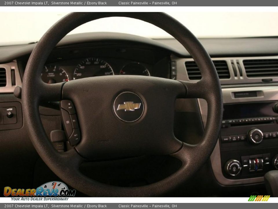 2007 Chevrolet Impala LT Silverstone Metallic / Ebony Black Photo #12