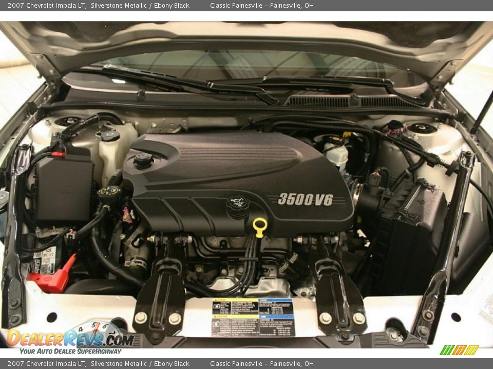 2007 Chevrolet Impala LT Silverstone Metallic / Ebony Black Photo #22