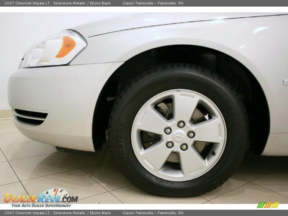2007 Chevrolet Impala LT Silverstone Metallic / Ebony Black Photo #24