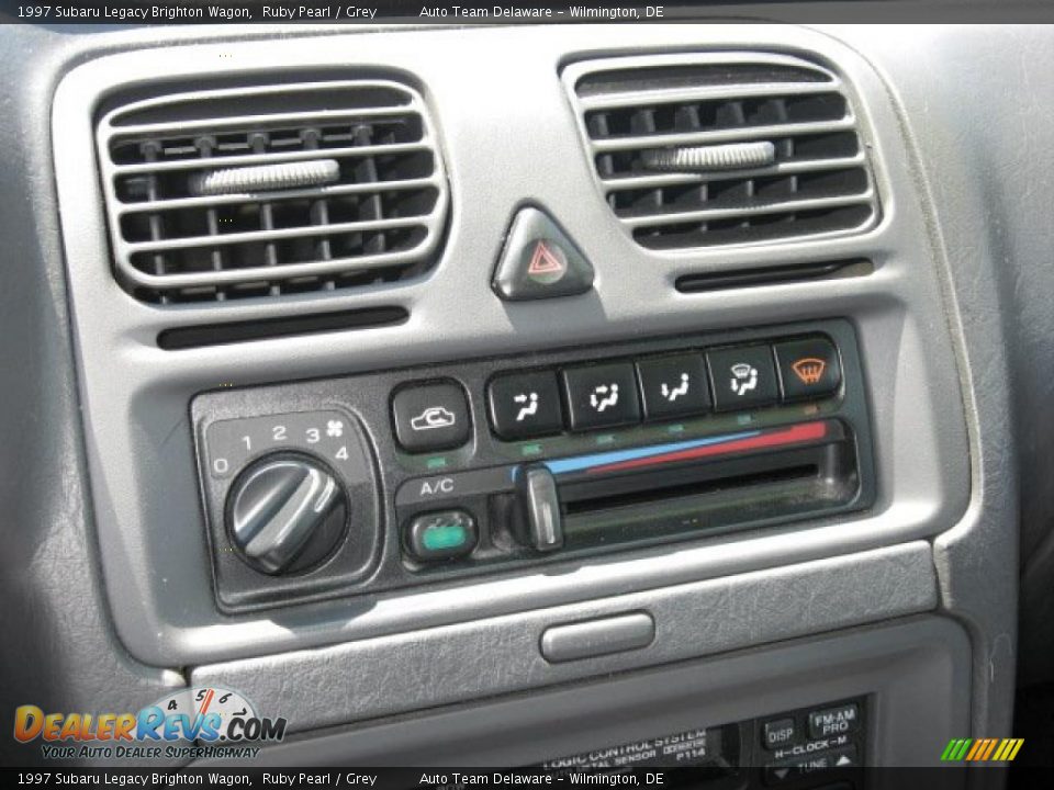 1997 Subaru Legacy Brighton Wagon Ruby Pearl / Grey Photo #14