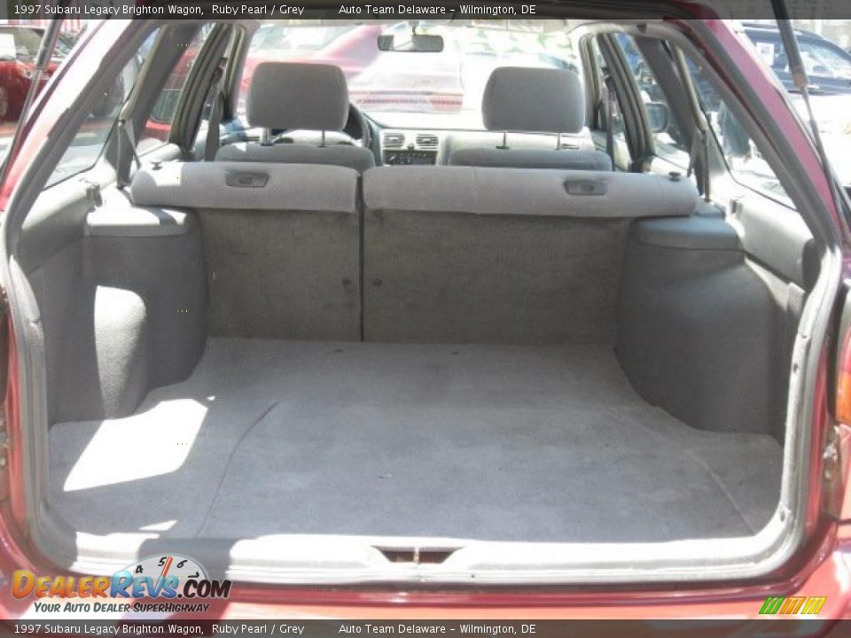 1997 Subaru Legacy Brighton Wagon Ruby Pearl / Grey Photo #18