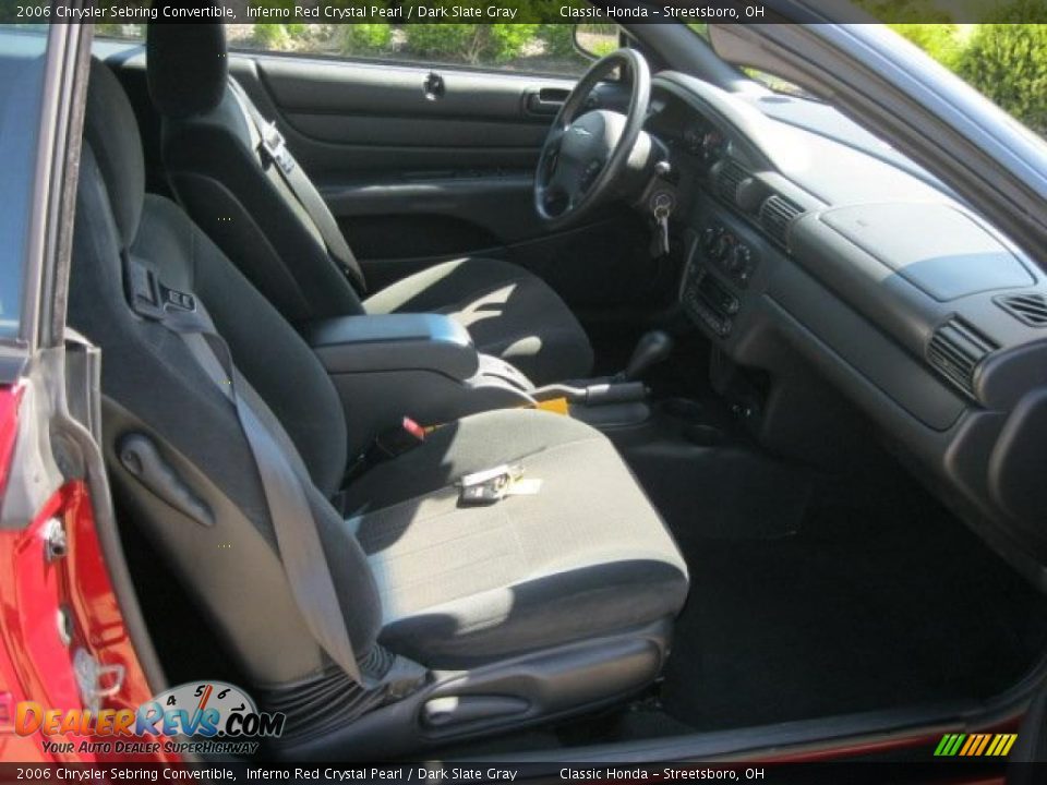 2006 Chrysler Sebring Convertible Inferno Red Crystal Pearl / Dark Slate Gray Photo #20