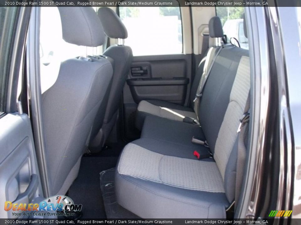 2010 Dodge Ram 1500 ST Quad Cab Rugged Brown Pearl / Dark Slate/Medium Graystone Photo #7