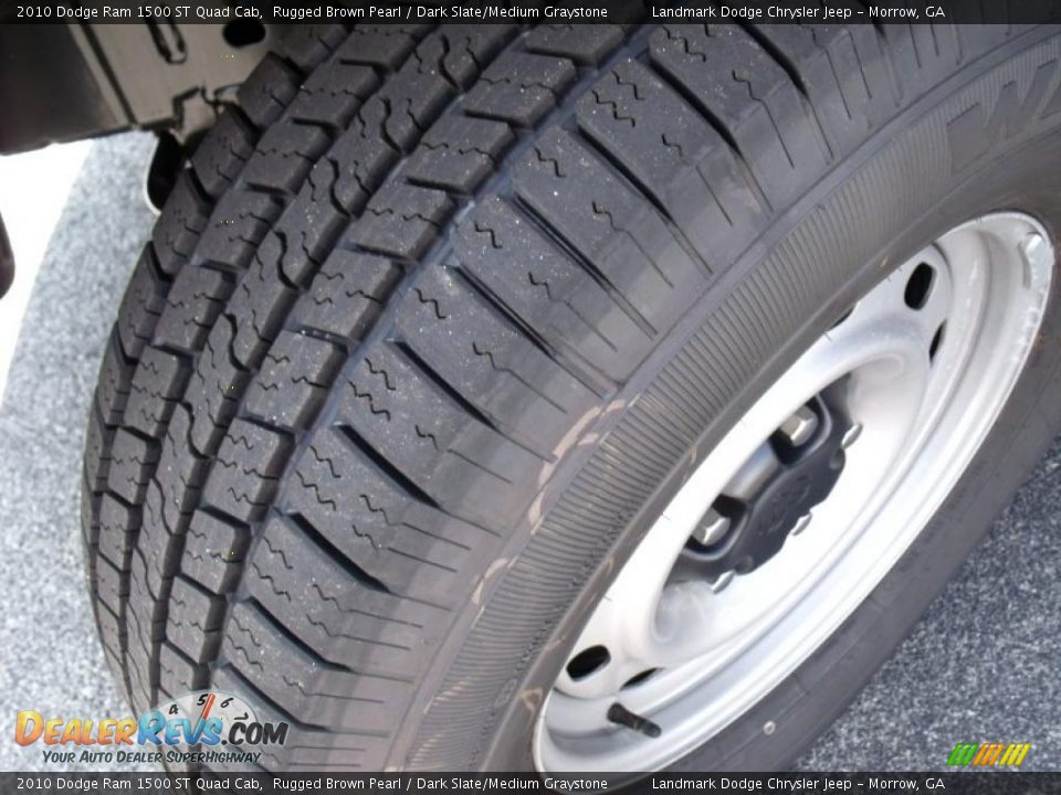 2010 Dodge Ram 1500 ST Quad Cab Rugged Brown Pearl / Dark Slate/Medium Graystone Photo #13
