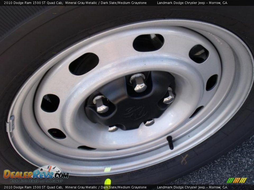 2010 Dodge Ram 1500 ST Quad Cab Mineral Gray Metallic / Dark Slate/Medium Graystone Photo #5