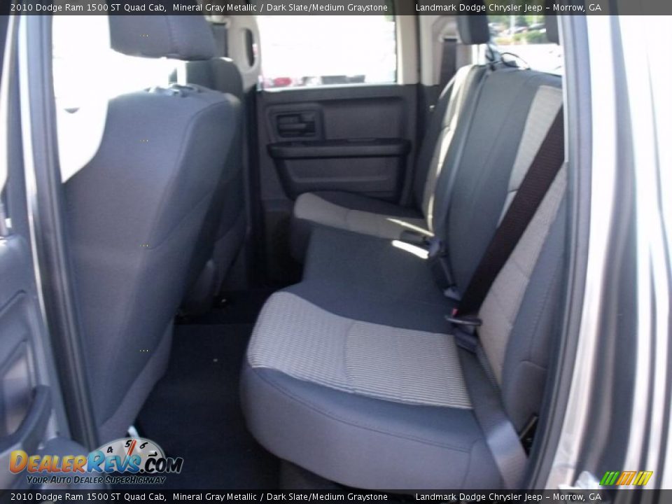 2010 Dodge Ram 1500 ST Quad Cab Mineral Gray Metallic / Dark Slate/Medium Graystone Photo #7