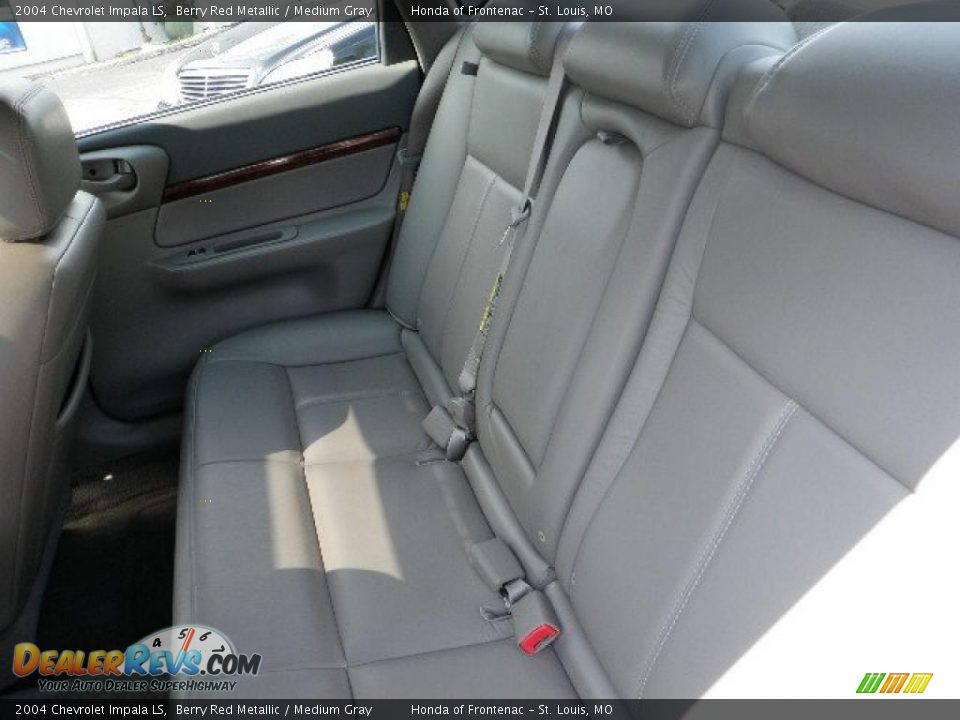 2004 Chevrolet Impala LS Berry Red Metallic / Medium Gray Photo #11