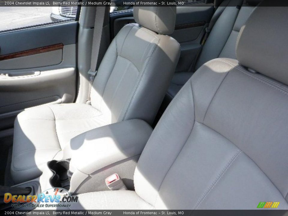 2004 Chevrolet Impala LS Berry Red Metallic / Medium Gray Photo #16