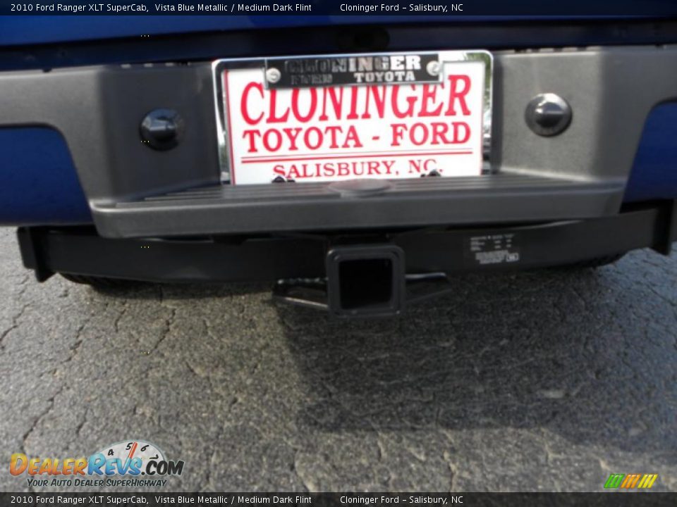 2010 Ford Ranger XLT SuperCab Vista Blue Metallic / Medium Dark Flint Photo #15