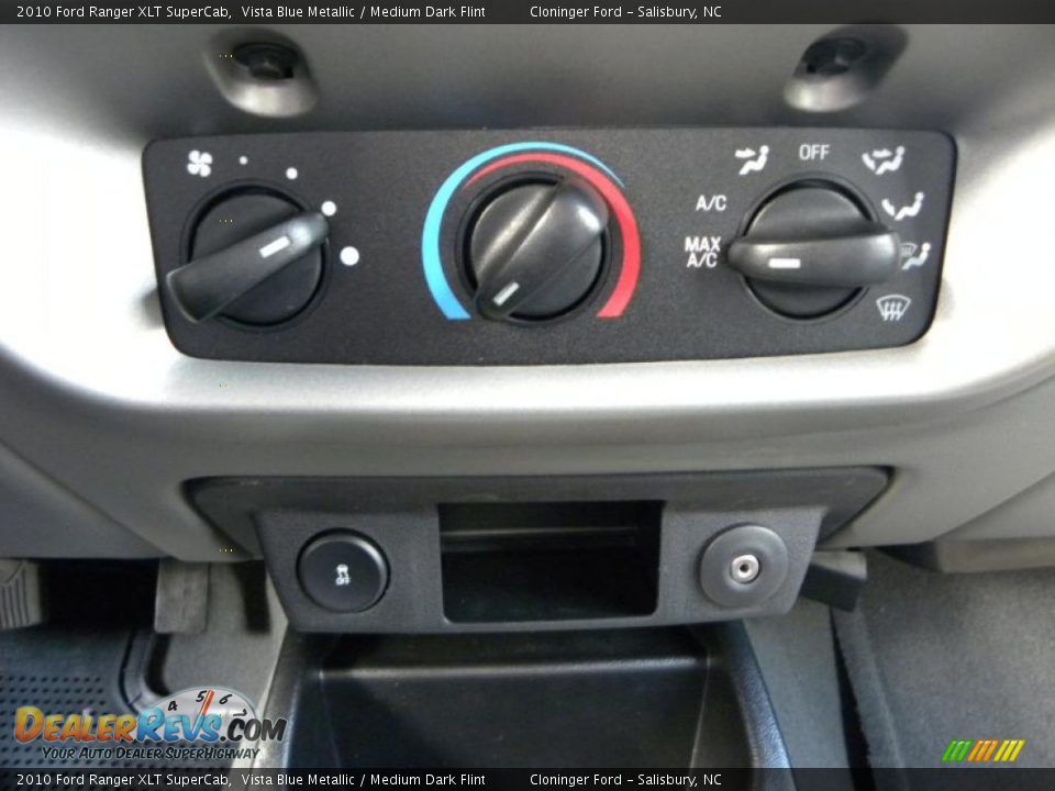 2010 Ford Ranger XLT SuperCab Vista Blue Metallic / Medium Dark Flint Photo #20