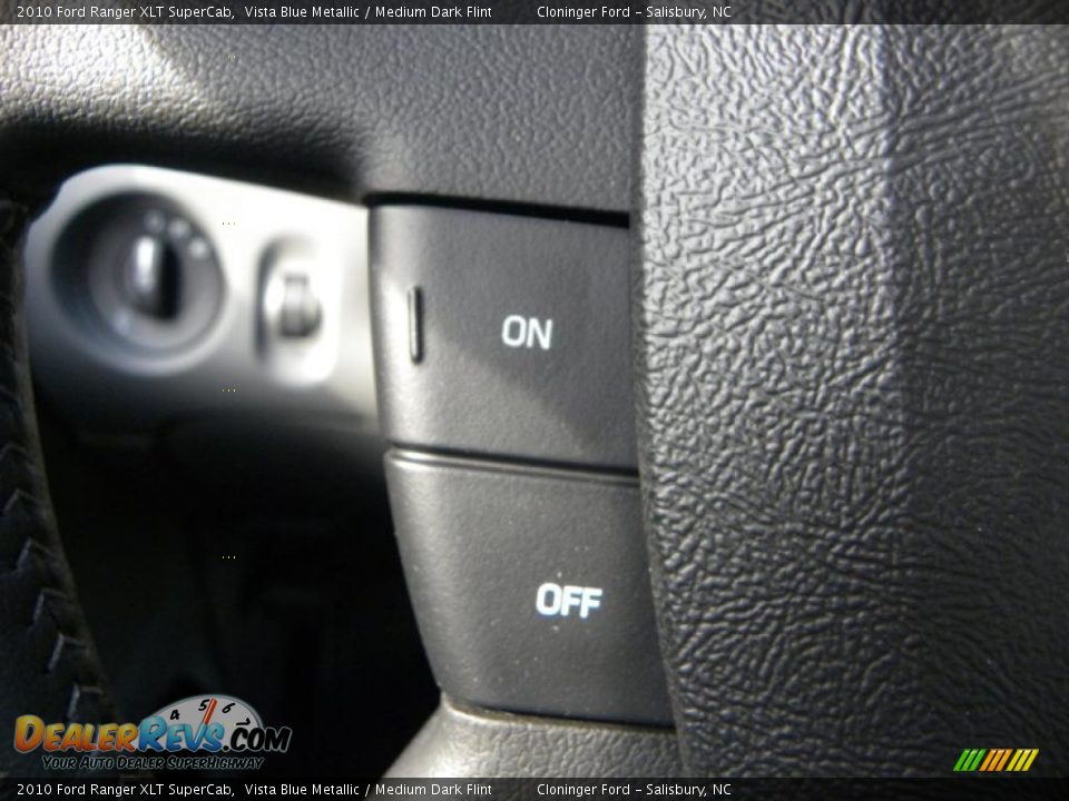 2010 Ford Ranger XLT SuperCab Vista Blue Metallic / Medium Dark Flint Photo #21