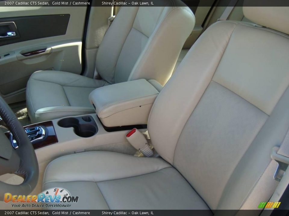 2007 Cadillac CTS Sedan Gold Mist / Cashmere Photo #11