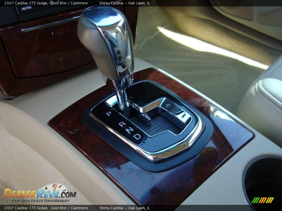 2007 Cadillac CTS Sedan Gold Mist / Cashmere Photo #16