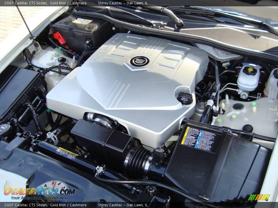 2007 Cadillac CTS Sedan Gold Mist / Cashmere Photo #18