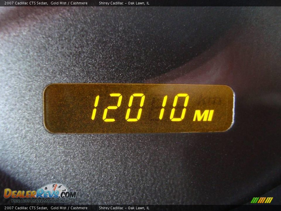 2007 Cadillac CTS Sedan Gold Mist / Cashmere Photo #20