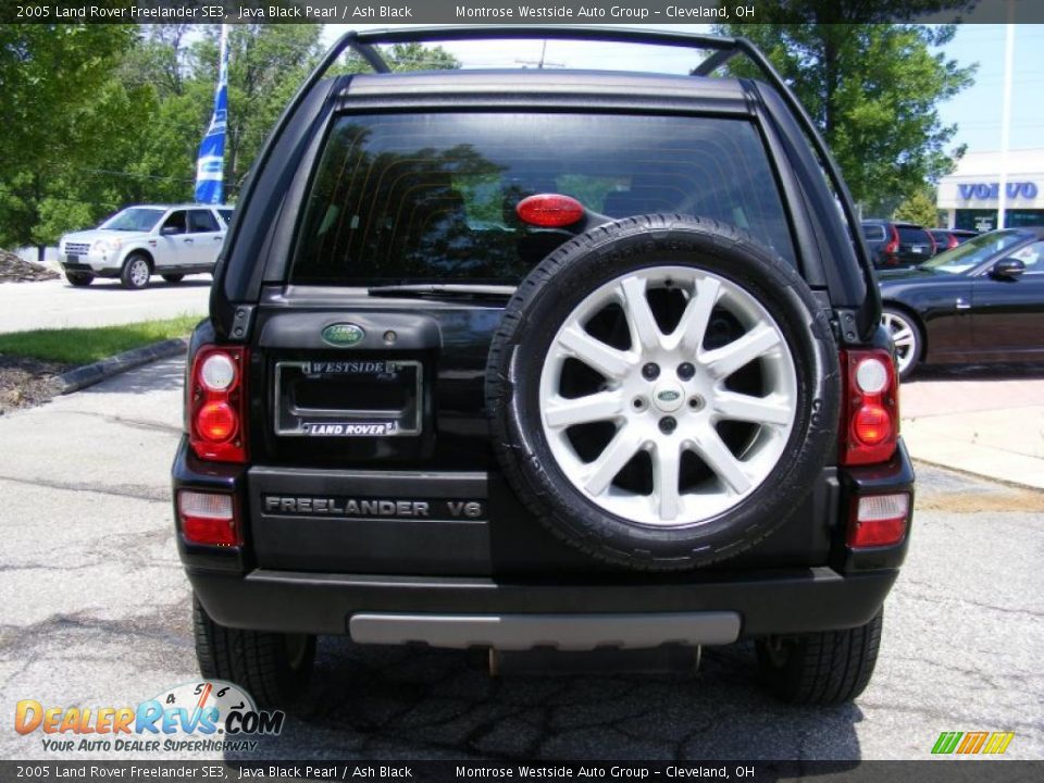 2005 Land Rover Freelander SE3 Java Black Pearl / Ash Black Photo #4