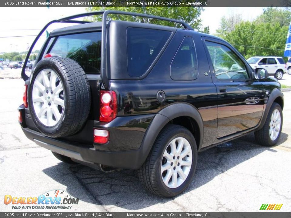 2005 Land Rover Freelander SE3 Java Black Pearl / Ash Black Photo #5