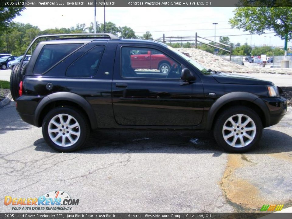 2005 Land Rover Freelander SE3 Java Black Pearl / Ash Black Photo #6