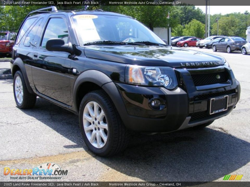 2005 Land Rover Freelander SE3 Java Black Pearl / Ash Black Photo #7
