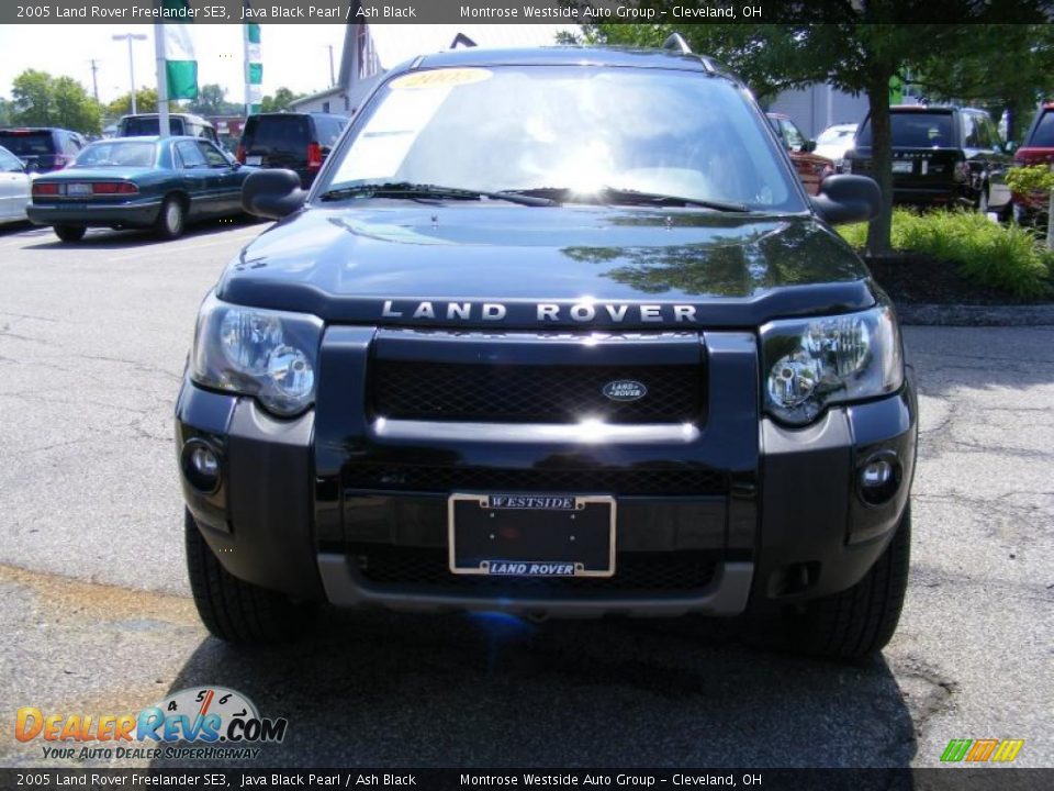 2005 Land Rover Freelander SE3 Java Black Pearl / Ash Black Photo #8