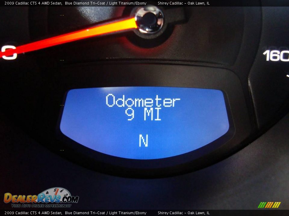 2009 Cadillac CTS 4 AWD Sedan Blue Diamond Tri-Coat / Light Titanium/Ebony Photo #20