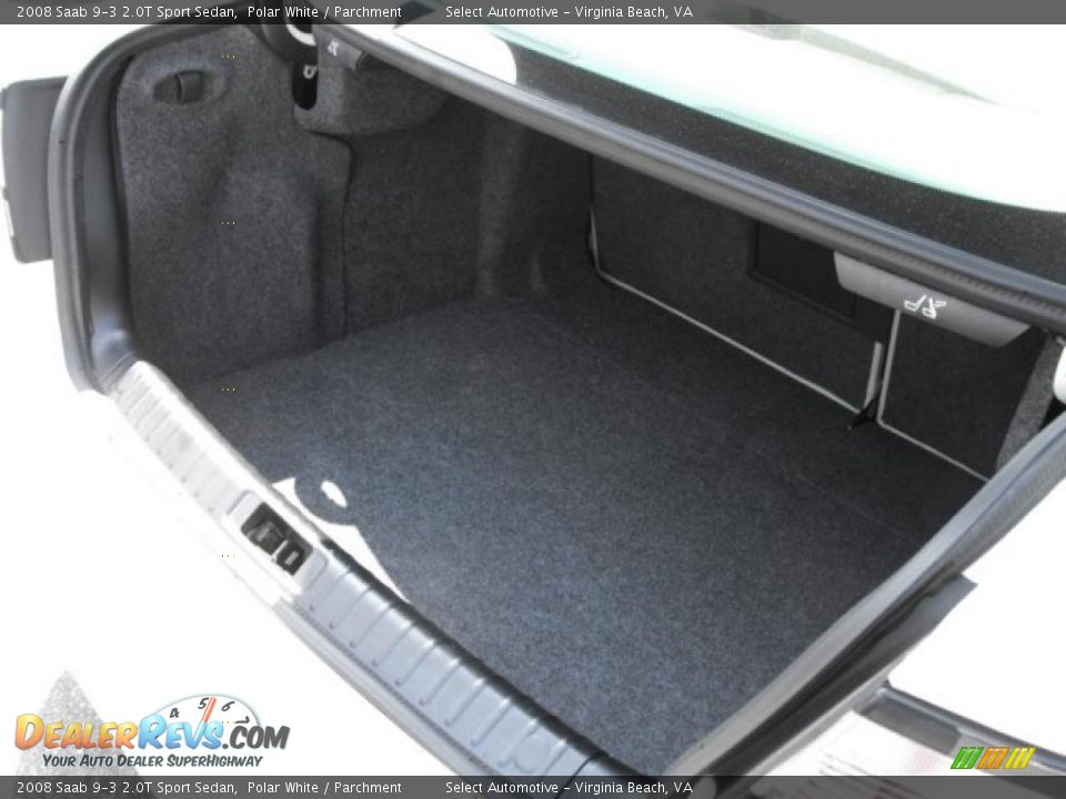 2008 Saab 9-3 2.0T Sport Sedan Polar White / Parchment Photo #9